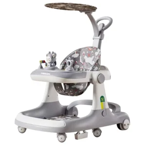 Plastic Step Walker Anti O Leg Baby Multi Function Anti Rollover Trolley Can Sit Push Learn Start 10KG Load Capacity Model