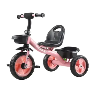 Plastic Three-Wheel Baby Toddler Kids’ Tricycle for 2 to 4 Years Old with Music Ride-On
