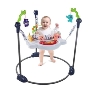 Plastic Toddler Infant Bounce Swing Walker Jumping Chair Musical Jumper with EN71 Certification and 18kg Load Capacity