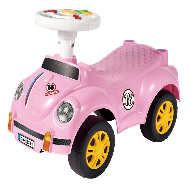 Plastic Toys Mini Baby Ride on Push Magic Swing Push Walker Walking Training Car Strollers Baby Mega Car for Kids Boy