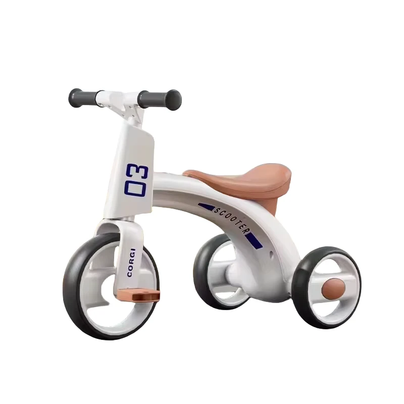 Plastic Tricycle for Kids Baby 2-5 Years Child Tricycle Kids Bike Three Wheels Child Tricycle Silent Wheel
