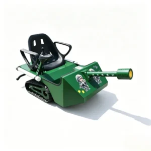 Playground Use Kids Electric Go Kart 24V Durable Tank Ride on for Business Outdoor