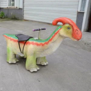 Playhouse Electric Kiddie Dinosaur Ride Coin Operated Ride on Animal Toy