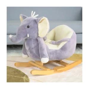 Plush Baby Rocking Chair With Elephant Realistic Sound Good Gift for Your Children