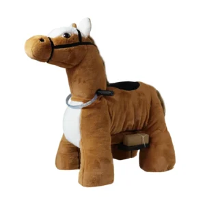 Plush Big Size Stuffed Walking Animal Electric Scooter Ride on Toy Animal