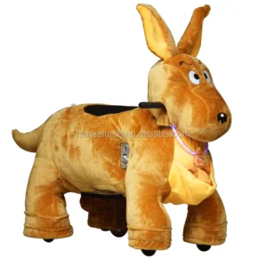 Plush Electric Motorized Animal Scooters