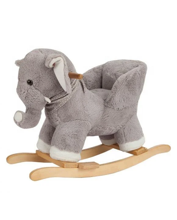 Plush Elephant Rocking Chair for Baby