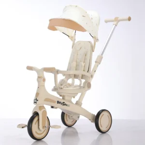 Popular Children Tricycle 4 in 1 Push Car 3 Wheel Baby Pedal Stroller Sport Trike Purple for 3 6 Years Little Baby
