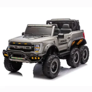 Popular Red New Model Plastic Electric Ride on Car Toy for Kids Aged 5 to 10 Years Big Size Six Wheel Battery Car