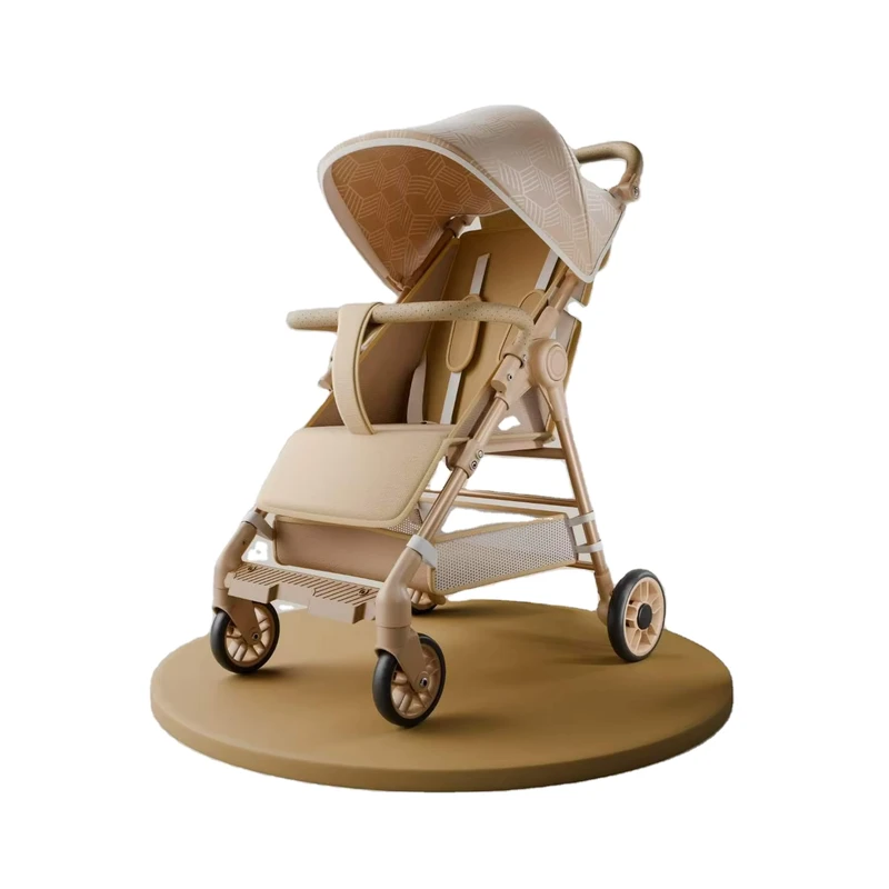 Portable Baby Pram Stroller Linen Toys Gift Plastic Candy Play Set Kids Walker Trolley for Infant's Playtime