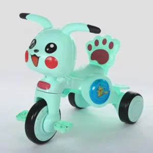 Portable Children’s Tricycle for 1-3-6 Years Old Boys and Girls with Anti-slip Pedal