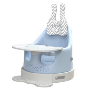 Portable PU Baby Walker Booster Seat Dining Chair Learning Seat Waterproof Soft Texture Multifunction