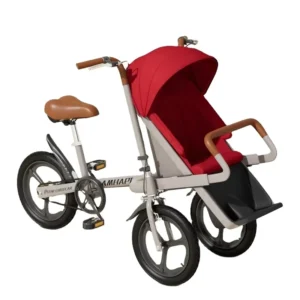 Portable Travel Stroller Baby Pushchair Parental Control Tricycle Bike Three Wheel Folding Mother and Baby Bike Strollers