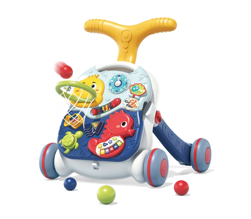 Price 3 in 1 Early Learning Kids Activity Push Stroller Toy Multifunctional Baby Walker
