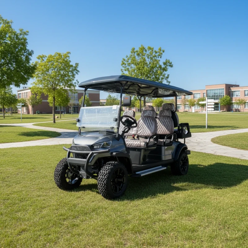 Price Club Car Lifted 6 Passenger Electric Golf Cart with Seats CE Certified Lithium Battery 30 50Km h