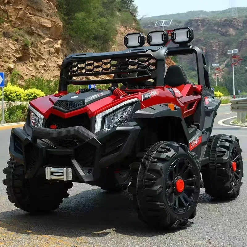 Price Kids Electric Ride On Car with Remote Control LED Lights Music Toy Vehicle for Boys and Girls Outdoor Play Gifts