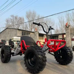 Professional 212cc Gasoline 4 Stroke 8-10 Inch Tires Chain Drive Hydraulic Disc Brakes 60km/h Max Speed Racing Kart for Amusement