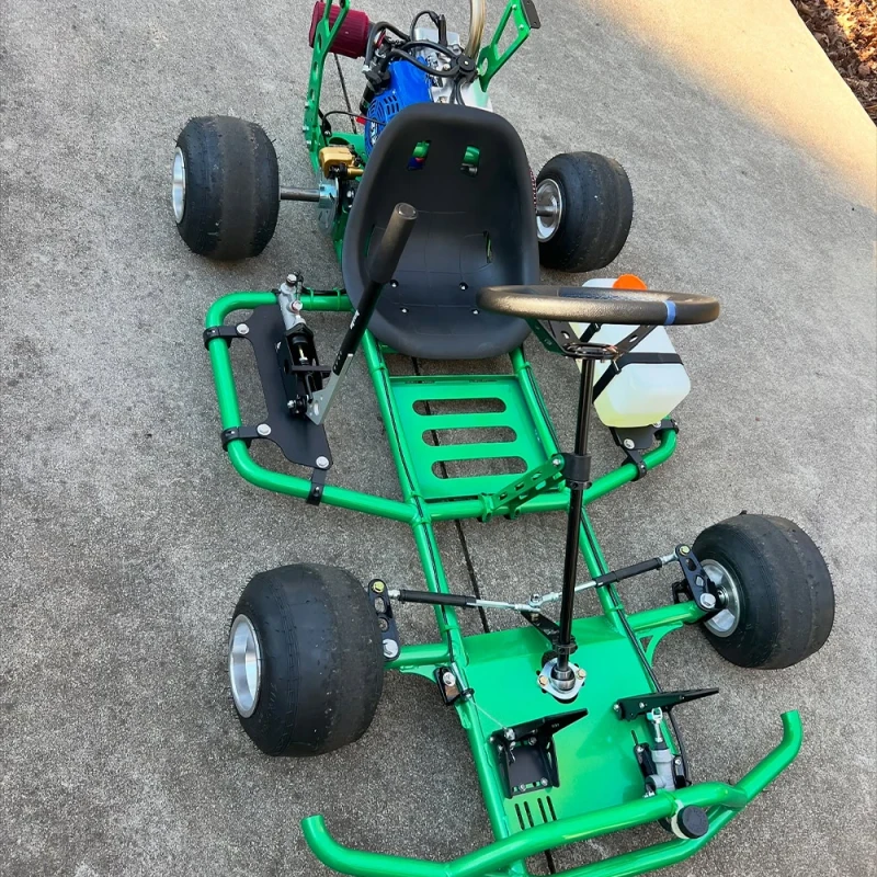 Professional Drift Go Kart for Adults 212cc 4 Stroke Engine Steel Frame 5" Off Road Tires