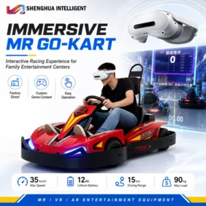 Professional Electric 48V Go Kart Battery Seat Frame with 90kg Load 45km h Speed for Amusement Park Use