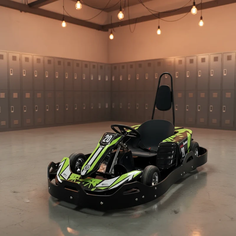 Professional Manufacturer Outdoor Indoor Adults Racing Go Kart One Seater Electric Go Karts for Sale