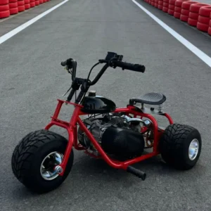 Professional Racing 212CC Three Wheel Drift Off Road Gas Powered Kart Top Speed 60 km/h Durable Motorcycle Kart Hydraulic Disc