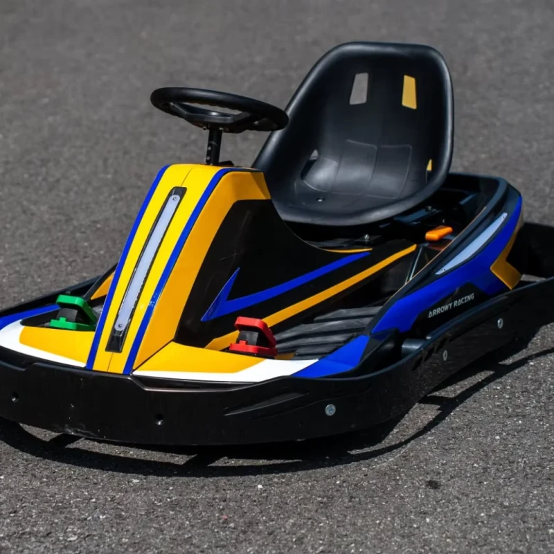 Professional Racing Drift Electric Go Kart Ternary Lithium Battery Dynamic Lighting Outdoor