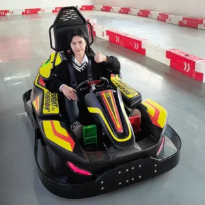 Professional Racing Electric Go Kart for Kids & Adults Outdoor Use with Timer Set 40km/h Max Speed