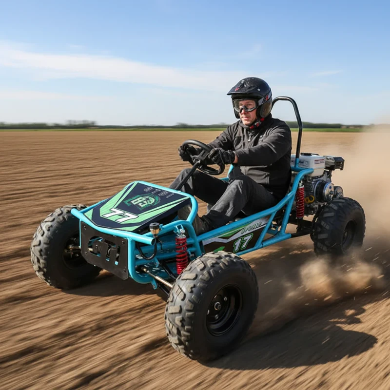 Professional Racing Off Road Go Kart Kit with Hydraulic Disc Brake Double Drive for Adults