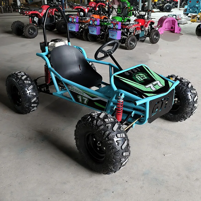 Professional Track Off Road Gas Go Kart 212CC 4 Stroke Racing Buggy for Adults Teens Heavy Duty Commercial Amusement Vehicle