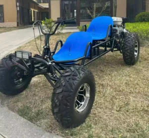 Professional Two Seater 4×4 Off Road Kart Electric Gas 4 Stroke Engine 70KM/H 1000W Durable Pedal Outdoor Kids Adults