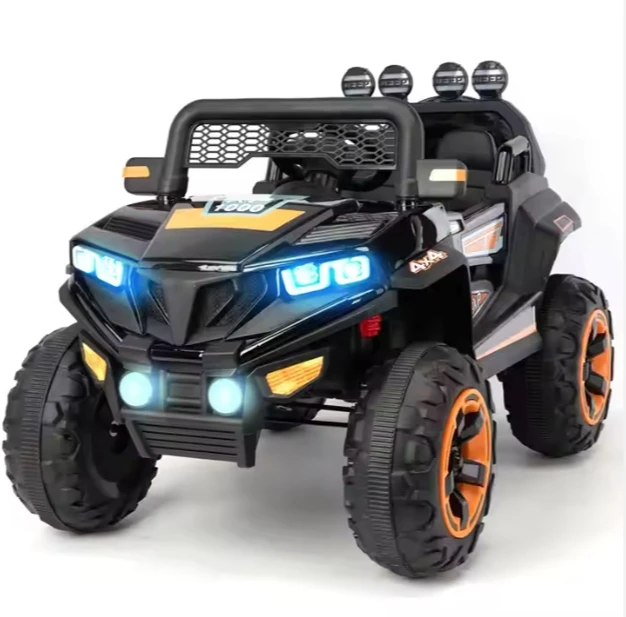 Promotional Gift Deal Kids Electric Ride On Car Off Road Vehicle with LED Lights & Remote Control 2 6 Years