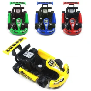 Pull back Kart Cars Mini Plastic Toy Vehicle For Kids Playing Classroom Prize Pull back Kart Cars