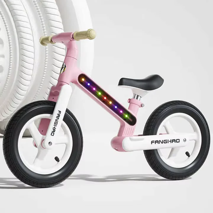Push Kids Balance Bike 12 Inch Nylon Frame Ordinary Pedal for 3 5 Year Olds