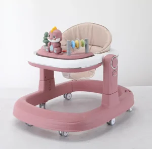 Push Walker Baby Product Educational Activity Toys Toddler Learning Baby Walker with Music and Light