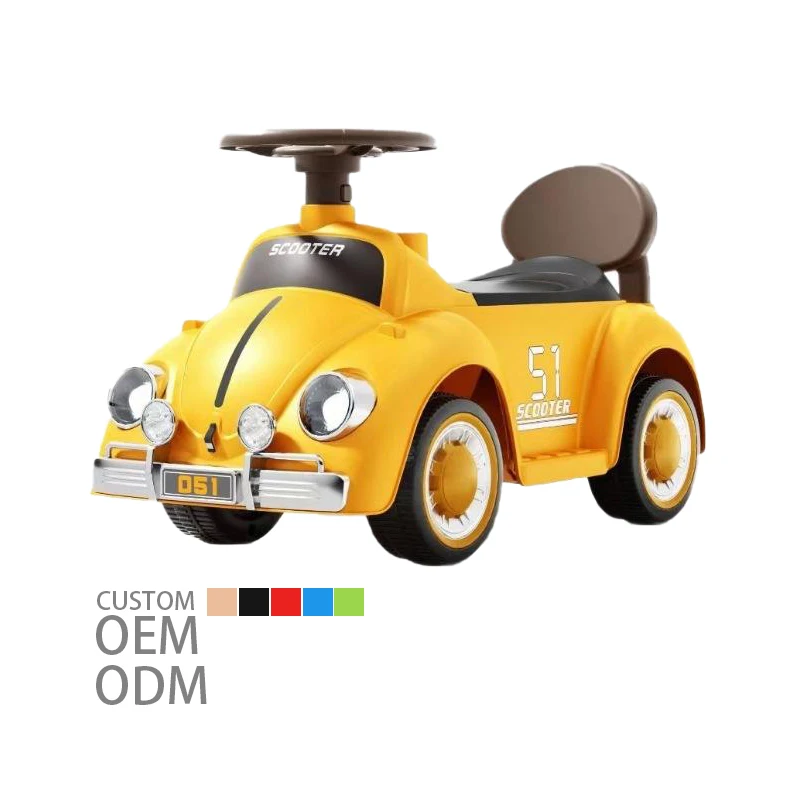 Pushing Car Walker Sliding Car Toddler Ride on Toy Customized Kids Handcart Gift for Boys Girls