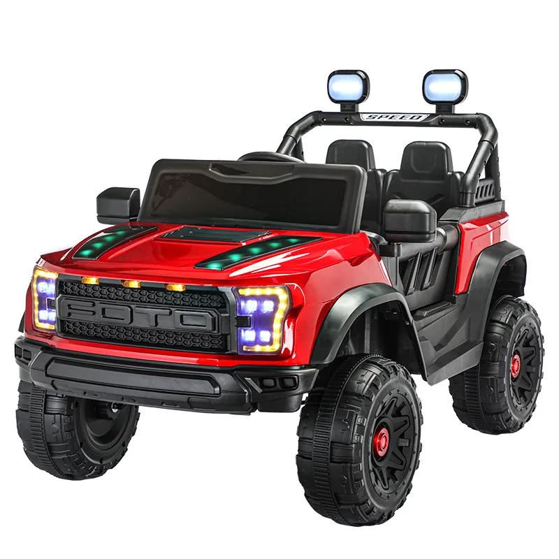 RHS CAR134 Kids Electric Car 12V Off Road Vehicle Four Wheels Ride On Cars for Boys and Girls