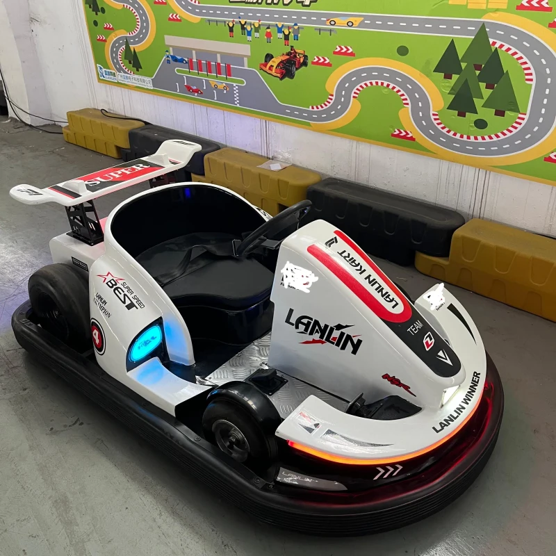 Racing Electric Go Karts Chain Drive 24V 1000W Motor 25-35km/h Speed Amusement Park Off Road for Adults & Kids