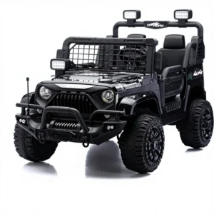Rechargeable Electric Four-Wheel Drive Children’s Off-road Vehicle Remote Control Ride-On Toy Car Made Durable Plastic