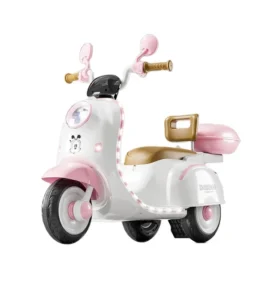 Rechargeable Electric Tricycle for Kids Boys Girls with Remote Control Made Plastic Battery Powered