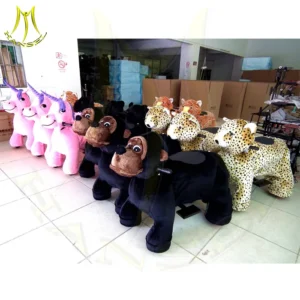 Rechargeable Plush Animal Happy Rider Toys Electric Battery Operated Ride on Toy Car