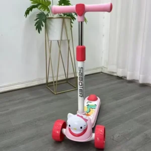 Recommended 3 in 1 Model Scooter Kids 6-8 Years Foldable 3 Wheel Smart Electronic Scooter Plastic Steel Younger