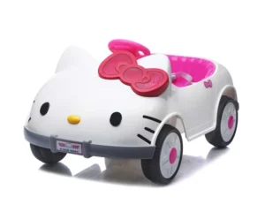 Remote Control Kids Electric Car Ride On Toy for Toddlers with Swing Function Music and Light
