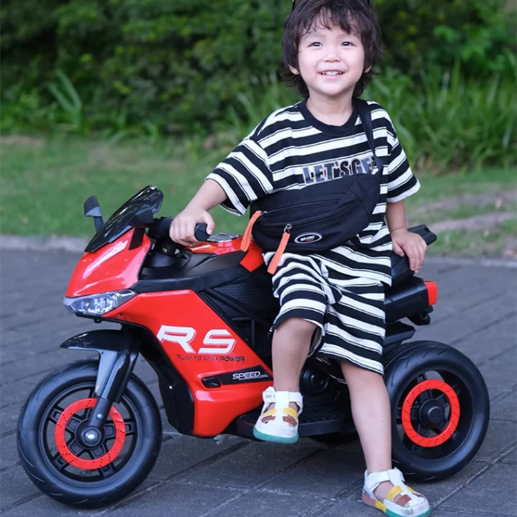 Remote Control Ride on Toys Battery Power 12V Big Kids Electric Motorcycles for 10 Years Old