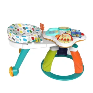 Removable 3 in 1 Seat Rotate Game Table Toy Electric Music Study Standing Baby Toys Educational