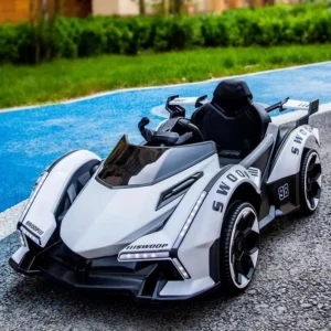 Ride On Car High Quality Luxury 12V Battery Powered Electric Car Plastic Material Kids Ride On Cars Four-Wheele