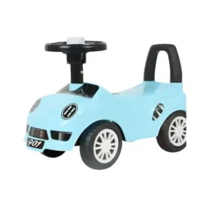 Ride On Toy Car with Push Handle Durable Plastic Design for Toddlers Fun and Safe Outdoor Play Vehicle