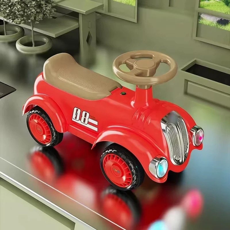 Ride On Toy Kids' Pedal Bicycle Balance Bike Car for 5 to 7 Years Old Steel Material