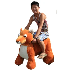 Ride on Animal Toy Animal Robot Lion Electric Scooters in Mall