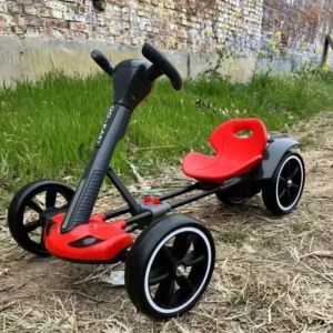 Ride on Karting Seat 2 Gear Adjustable Electric Kids Go Kart Dropship
