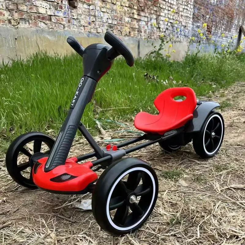Ride on Karting Seat 2 Gear Adjustable Electric Kids Go Kart Dropship